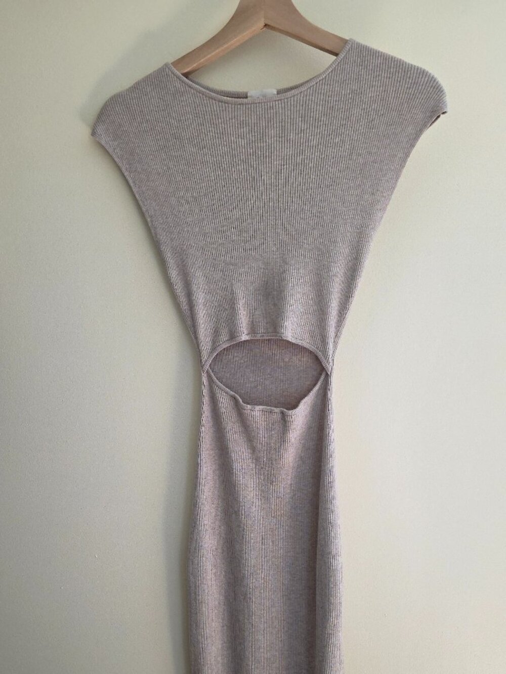 Wilfred knit cutout dress
